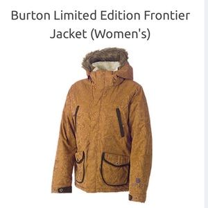 Burton Limited Edition Frontier Jacket- Women’s, size Small